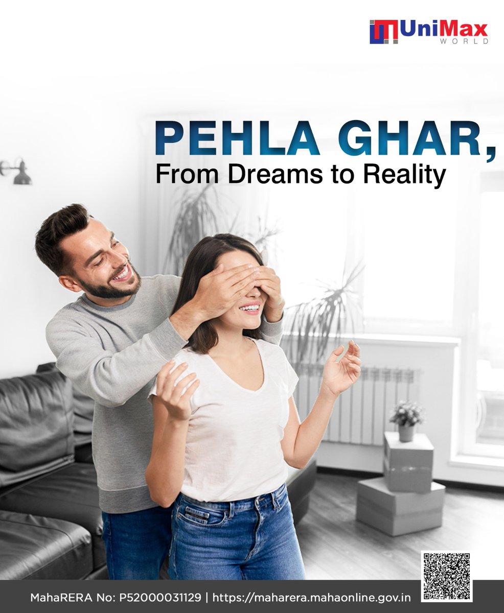 Turning dreams into reality, we've made your 'Pehla Ghar' a beautiful truth.

#UnimaxWorld #DreamsToReality #PehlaGhar #FirstHome #BeautifulReality #DreamHome #HomeOwnership #AchievementUnlocked #NewBeginnings #HomeSweetHome