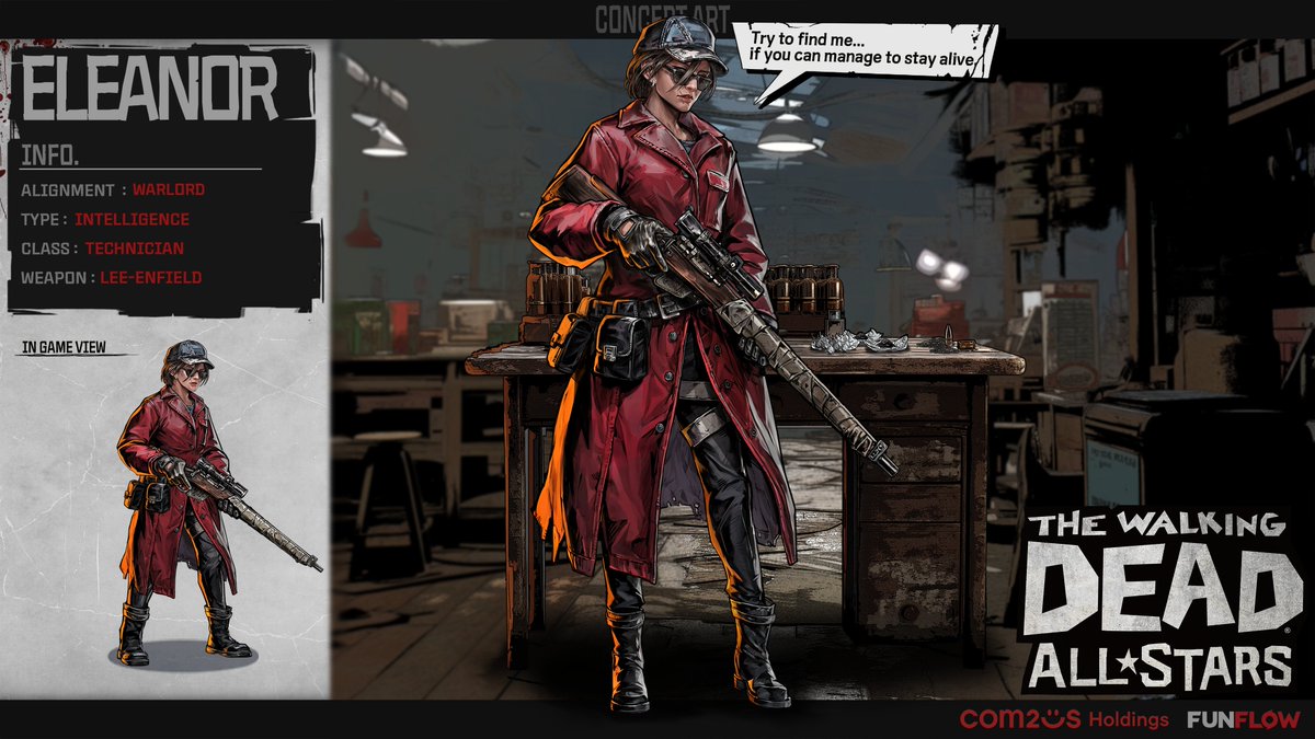 Try to find me... if you can manage to stay alive.