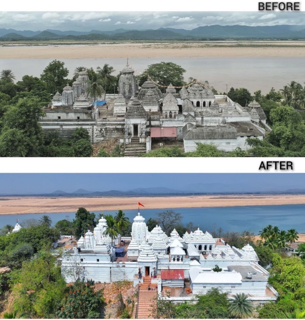 Nilamadhav Temple, Kantilo, Nayagarh… 

The place from where the commencement of ‘Jagannath Cult’ happens. The original temple was constructed in 9th Century CE. 

Recently, the temple has been dyed, surrounding has been cleaned & transformed by #Odisha State Government. 😍🙏🏽