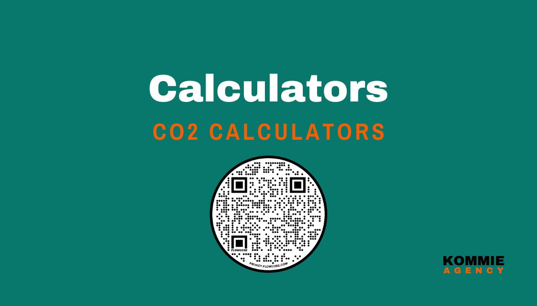 #FREETOOLS

🌏 Check our #CO2 calculators for your campaigns. Get ahead in sustainability knowledge and climate action. 

#CarbonFootprint 
kommieagency.com/calculators/#c…