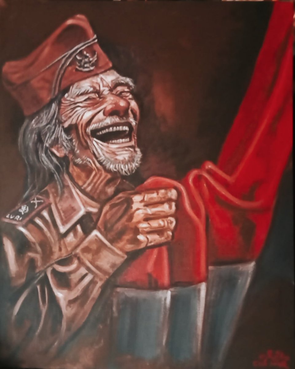 Perjuangan ini belum tuntas kawan!!! 
Jasa mereka harus terus kita jaga, dan kemerdekaan yang hakiki harus kita miliki.. 

Maka berjuanglah untuk tanah air tercinta dengan segenap daya dan upaya
💪

Oil on kanvas, minat DM