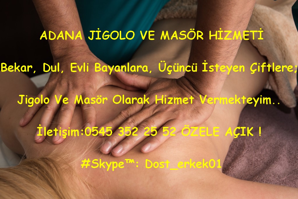 Adana içi kadınlar yada evli çiftler Görüşmek için DM'den ya da telefon numaramdan ulaşmanız yeterlidir. 

İletişim:0545 352 25 52 ÖZELE AÇIK ! #Skype™: Dost_erkek01

#masoradana #adanamasor #masajadana #adanamasaj