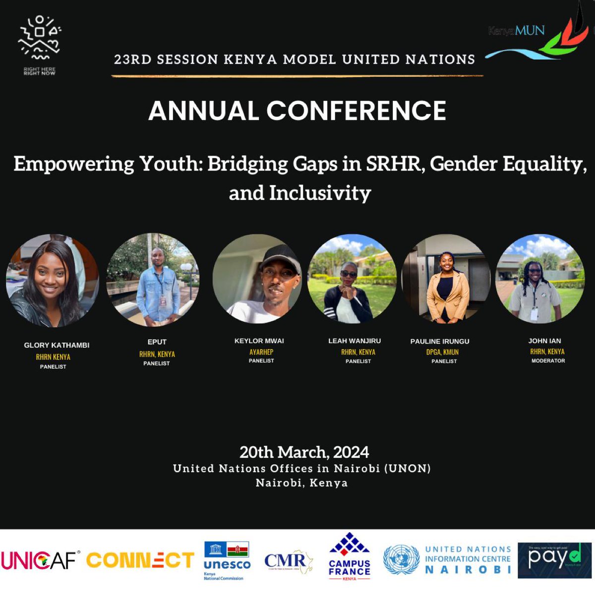 We kick off Day 3 with a powerful panel discussion on youth empowerment and bridging gaps. Be sure not to miss it!