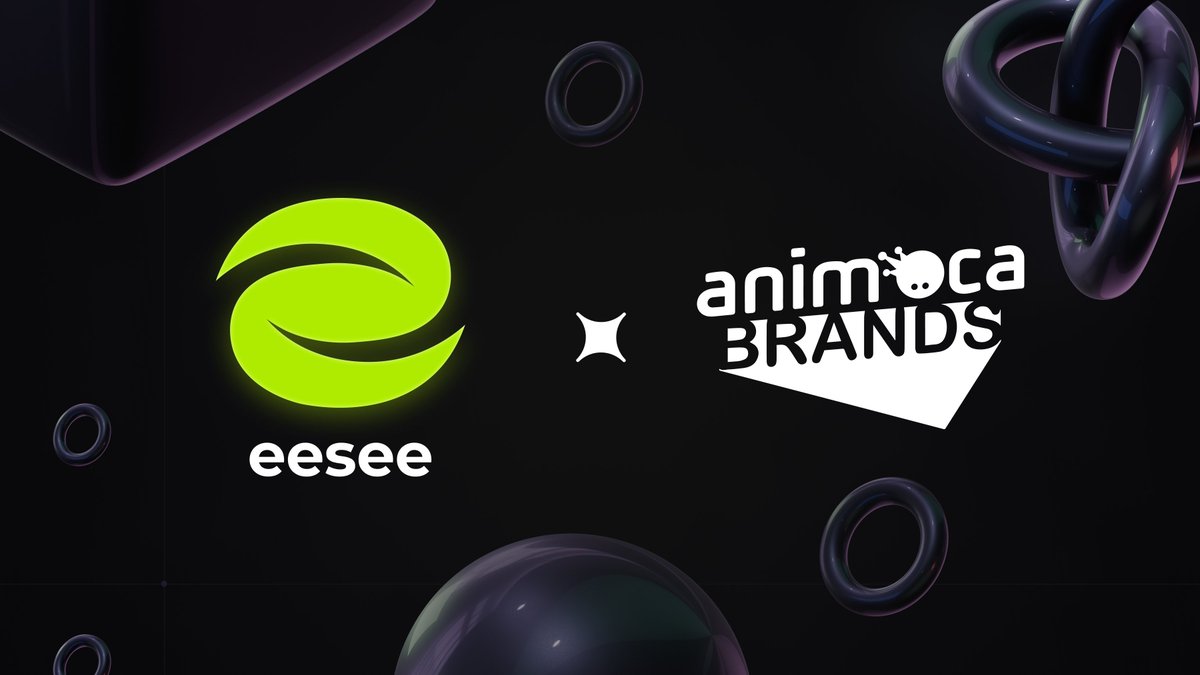 We at <a href="/eesee_io/">eesee.io</a> are incredibly excited to introduce you to our new investor and strategic partner - <a href="/animocabrands/">Animoca Brands</a>!

Animoca Brands is one of the most recognizable names in the #web3 world and with their partnership and distribution, we will take eesee to a whole new level.

With