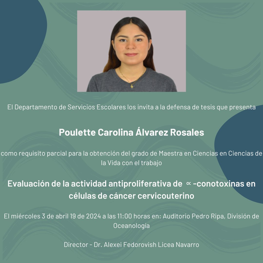 Posgrado en Ciencias de la Vida CICESE tweet media