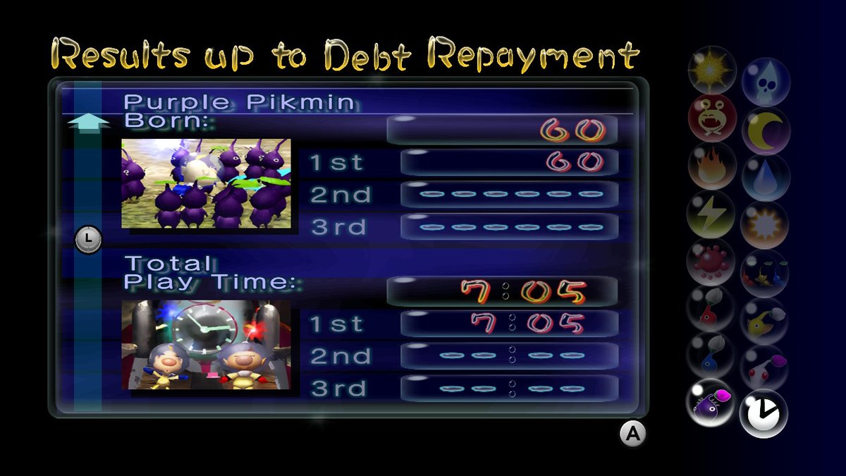 sloanecerity's tweet image. child me would be so proud that i finally paid off the debt #Pikmin2 #Pikmin #NintendoSwitch