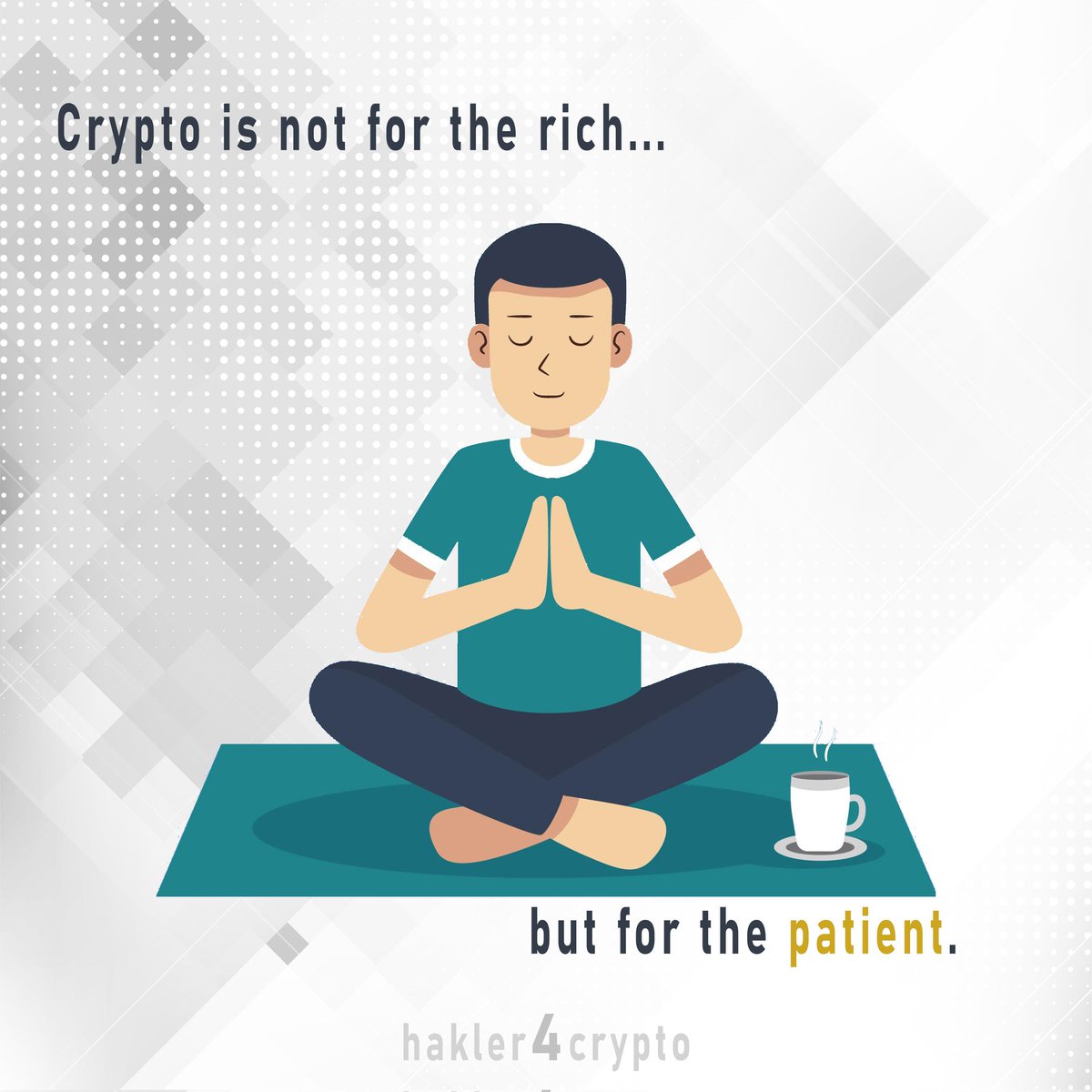 FFSoler4's tweet image. Starting position is important and it is much easier to start with more capital, but it is not essential.
Patience is most important. Although, being patient is often the hardest part. 🤔
#Patience #HOLD #cryptofundamentals