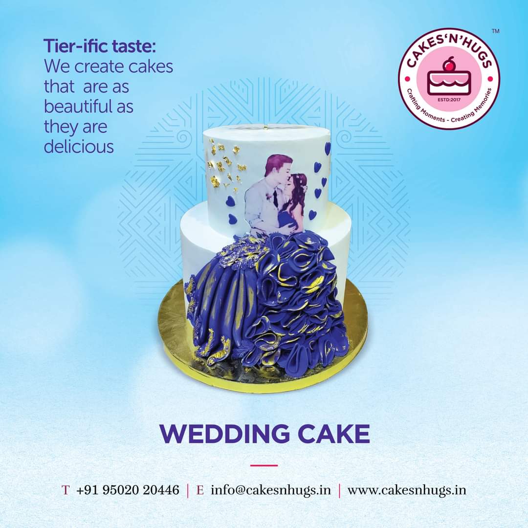 Crafted with love, our wedding cakes ensure every bite is a delightful hug of flavor. Order yours at cakesnhugs.in

#WeddingCakes #Cakes #Bakery #Hyderabad #CakesnHugs #BestCakes #CelebrationCakes #OrderNow