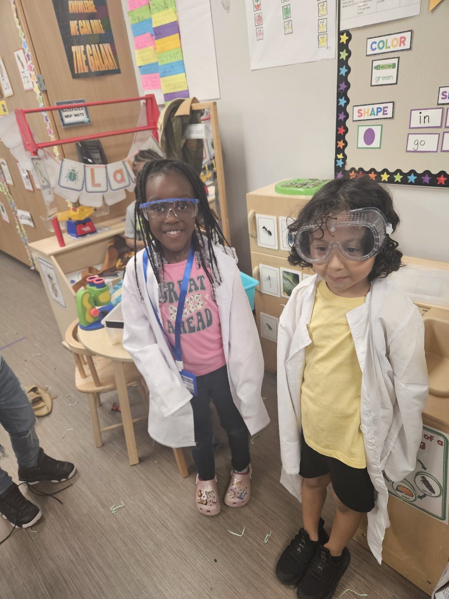 Jennifer Barrera (@andrepkbarrera) on Twitter photo Our PreK students are having so much fun pretending to be entomologists in the dramatic play/Bug Lab center! We have learned all about insect! 🦋 🐛 🐝
<a href="/CFISDAndre/">Andre' Elementary</a> <a href="/MrsMorrison321/">Stephanie Morrison</a> <a href="/CFISDPK1/">cfisdprimary</a> Our PreK students are having so much fun pretending to be entomologists in the dramatic play/Bug Lab center! We have learned all about insect! 🦋 🐛 🐝
<a href="/CFISDAndre/">Andre' Elementary</a> <a href="/MrsMorrison321/">Stephanie Morrison</a> <a href="/CFISDPK1/">cfisdprimary</a>
