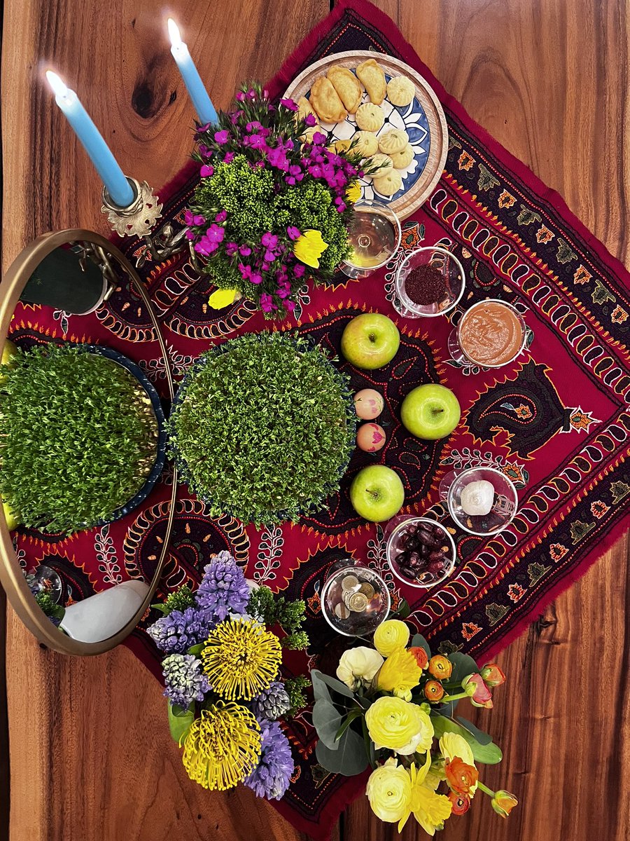 Happy Norouz! Happy Persian new year! Happy spring at 11:06 pm eastern time tonight ❤️ #nowrouz #Nowruz2024 #PersianNewYear
