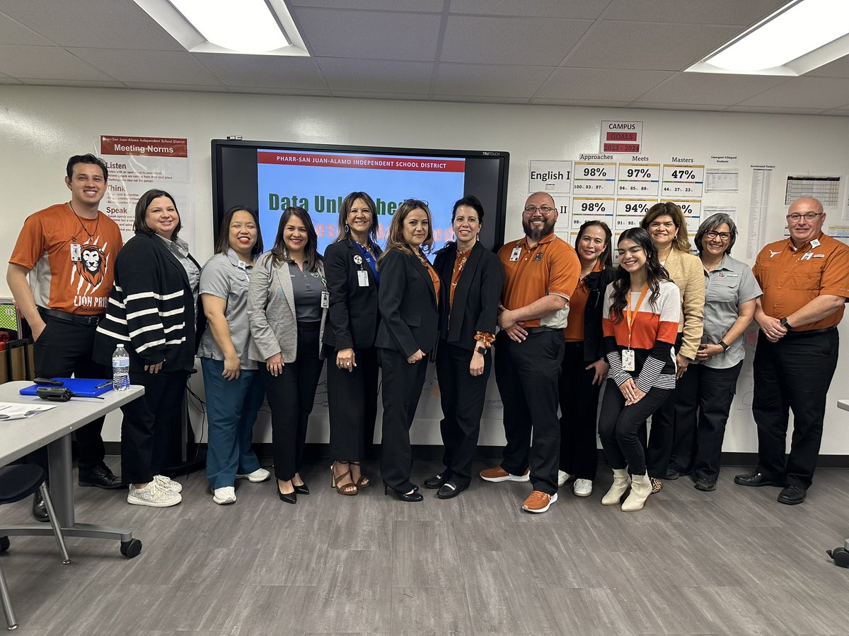 NoraRivasGarza1's tweet image. @PSJAISD #dataunleashed…resultsachieved, DURA. So excited to join PSJA Collegiate School of Health Professions on their data presentation. Our teacher leaders led the way. Thank you, Mrs. Saenz, Principal, Mr. Gonzalez & Mrs Torres for your leadership. 
#empower
#TEACHers