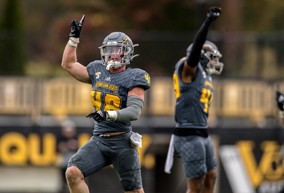 I will be at Kennesaw State University tomorrow! Thank you coaches for the invite, I am beyond grateful. Can’t wait to see the program and its history! @BohannonBrian @CoachGregHarris @CoachLiamKlein @CoachHampHamner @TrudyCobb26 @dustyn_moore