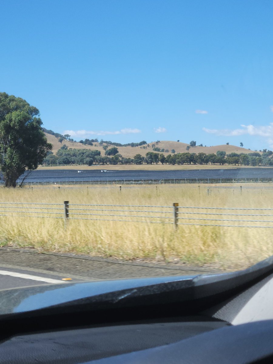 Such natural landscape.......solar panels as far as the eye can see.