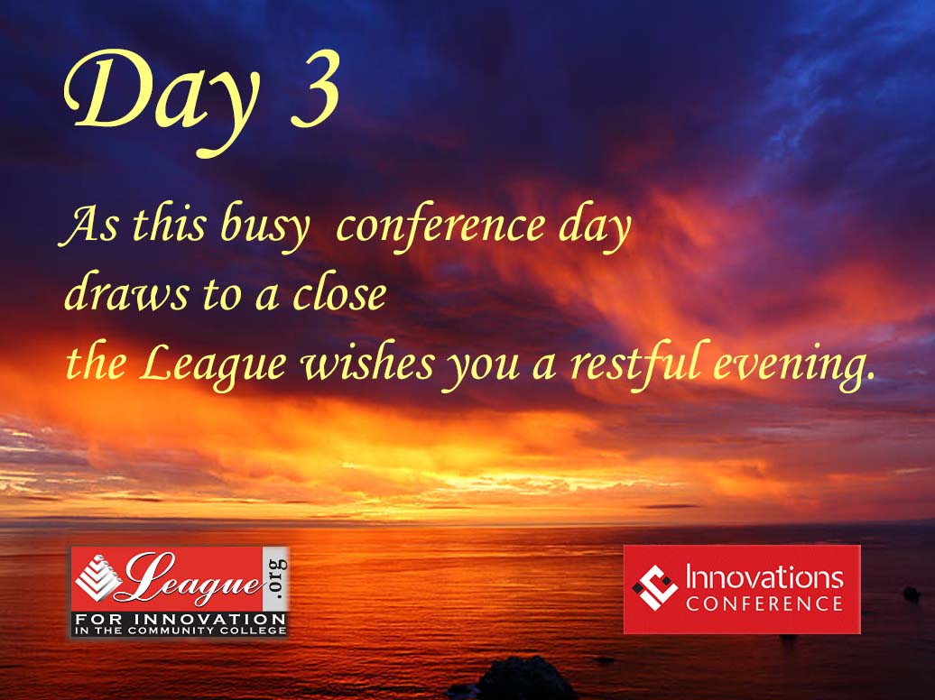 You must be exhilarated &amp; yet exhausted after a jam-packed conference day! Enjoy your evening and rest up for tomorrow’s penultimate day of sessions, topped off by our Closing General Session and League Awards Celebration! #INNCA24
