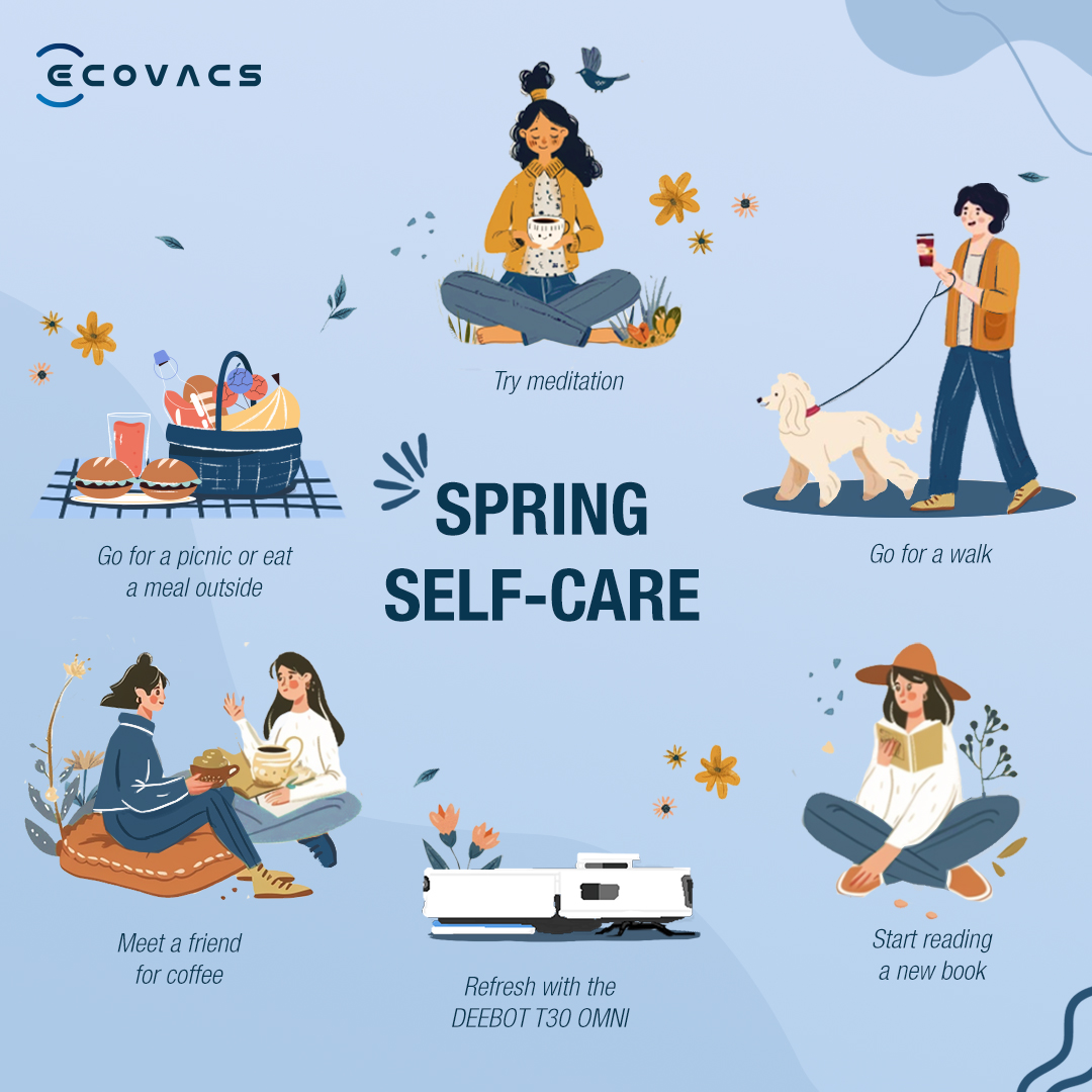 Welcome Spring 🌸! Embrace a fresh start: rekindle friendships, find tranquility, and rejuvenate your space with DEEBOT T30 OMNI. Bloom into vibrant spring with us! How are you refreshing your life this spring? Share in the comments! 💬 🛒 Shop Now via ow.ly/umHE50QKA0C!