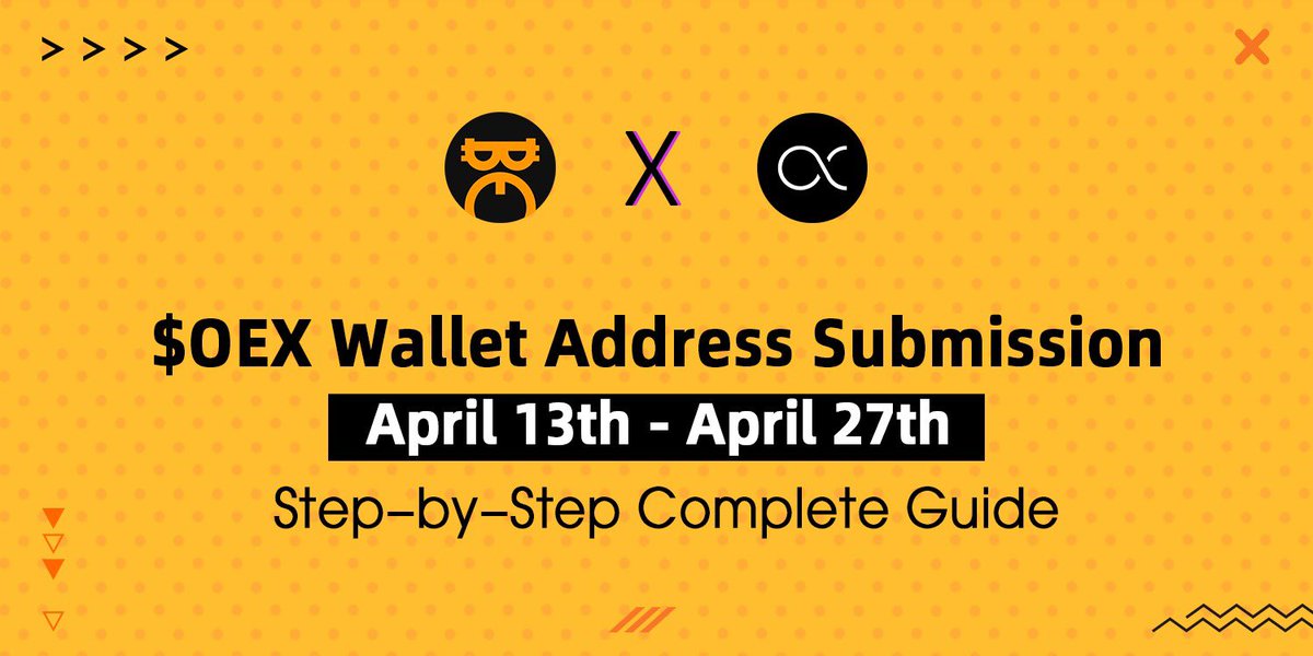📢 Starting April 13, you can submit your wallet addresses for $OEX withdrawal and complete facial recognition in the Satoshi App. Follow the link for the complete step-by-step guide or continue reading this thread 🧵 🔗 medium.com/@satoshiappXYZ…