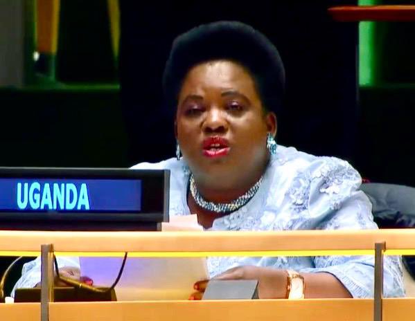 #CSW68 “The Group believes that the adoption of #Agenda2030 was a clear indication that the future of humanity & of our planet lies in our hands…” -Hon. @BettyAmongiMP, Minister of Gender of 🇺🇬 @Mglsd_UG, on behalf of #AfricanGroupUN Full statement ➡️bit.ly/3IMaYFk
