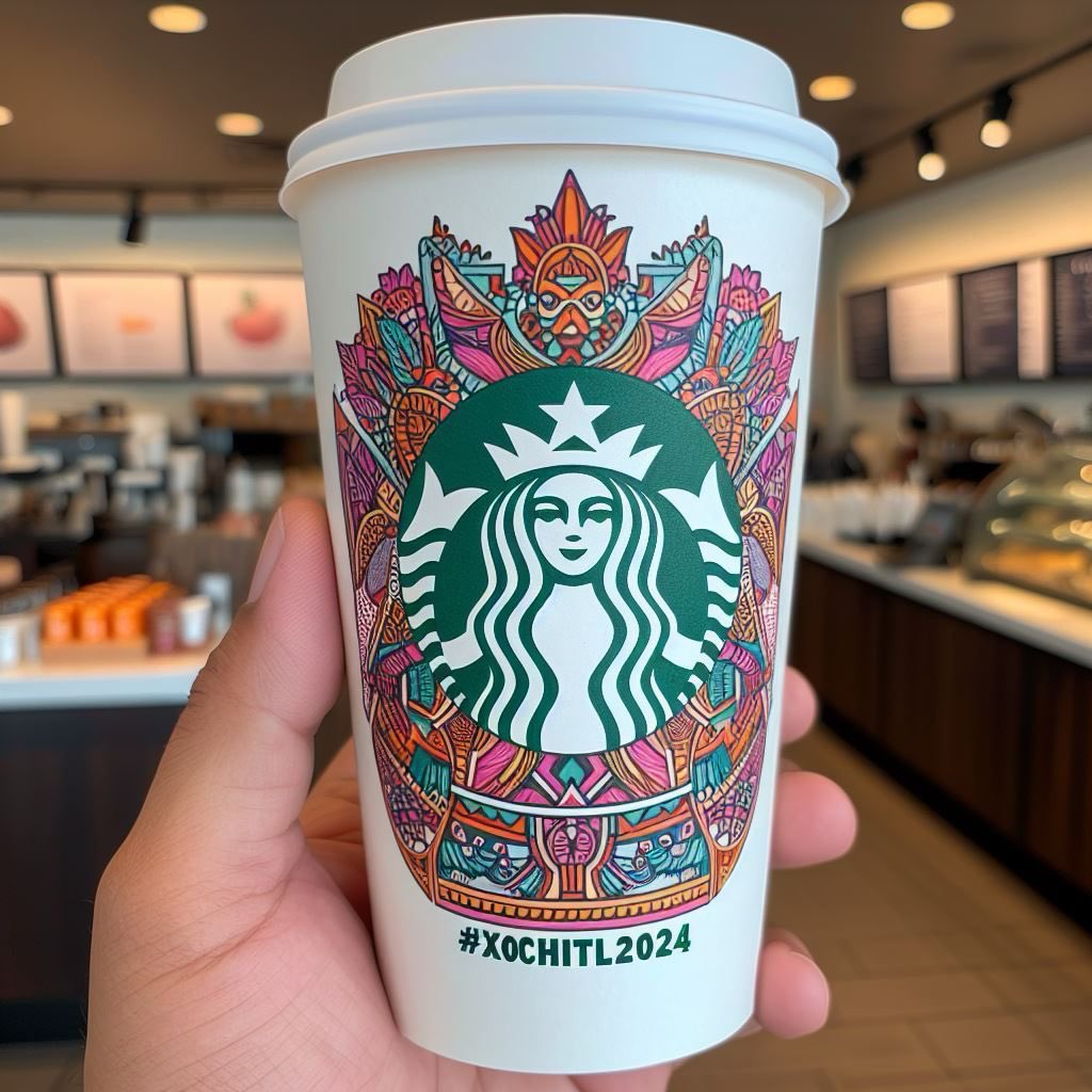 GuacamayanLeaks's tweet photo. La campaña de @XochitlGalvez en alianza con @StarbucksMex lanzan una serie de vasos coleccionables en apoyo a la candidata.

#GuacamayaLeaks
#GuacamayaNews
#XochitlGalvez
#Starbucks https://t.co/n2JEHze4In