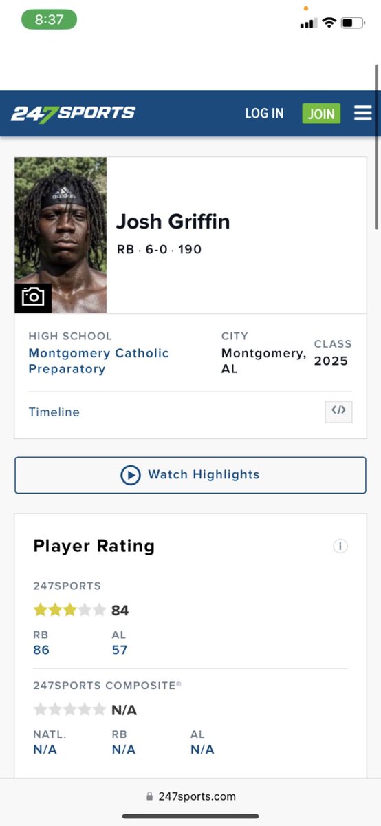 Blessed to be ranked 3 star🙏🏾<a href="/Rivals/">Rivals</a>