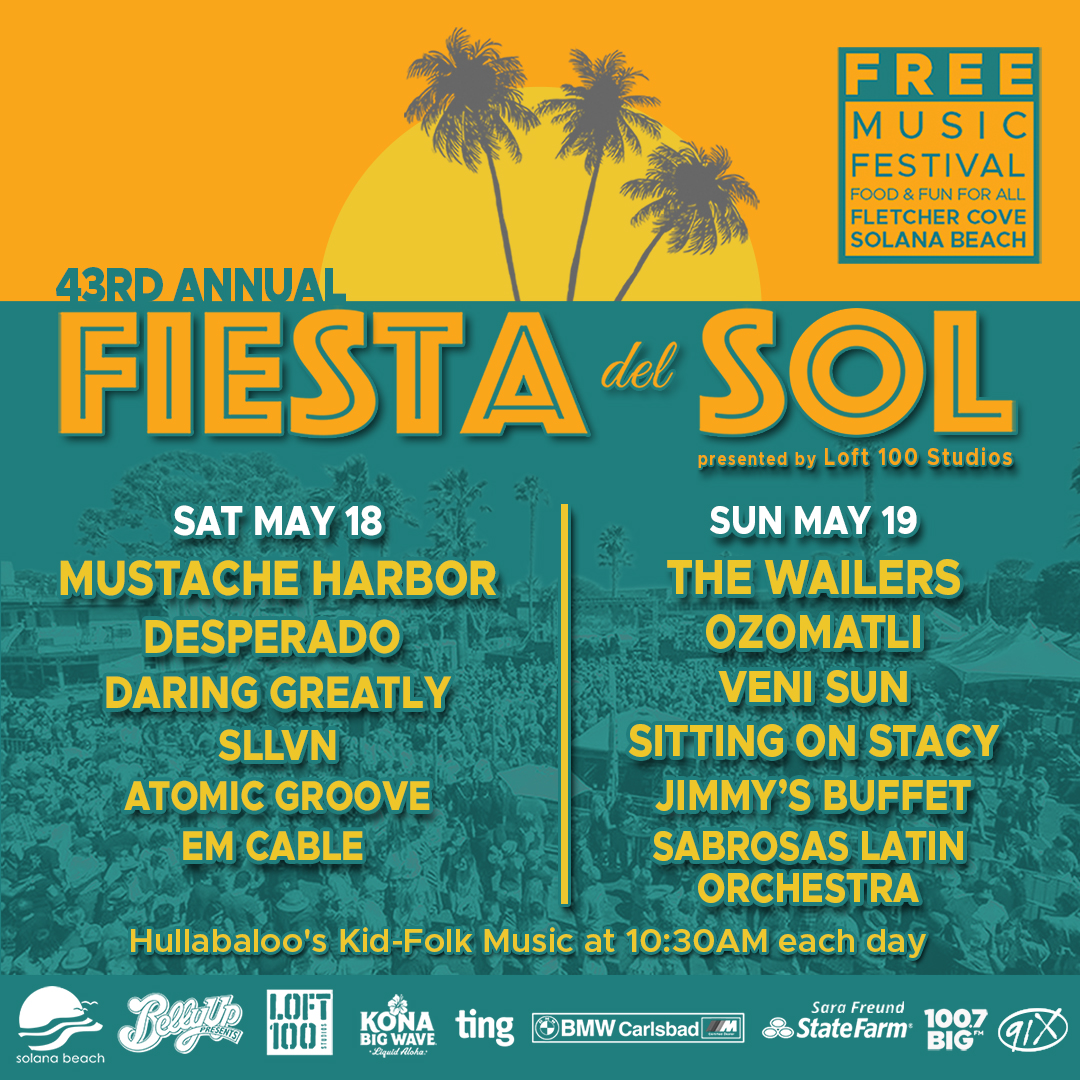 Ozo Familia, we're thrilled to share that we'll be taking the stage at Fiesta Del Sol in Solana Beach, CA on May 19th! 🌞 Come join us for an unforgettable experience soaking up the sun, with the infectious energy of Ozo! 🌊 Grab your tickets now 🎟️ ozomatli.com/tour/
