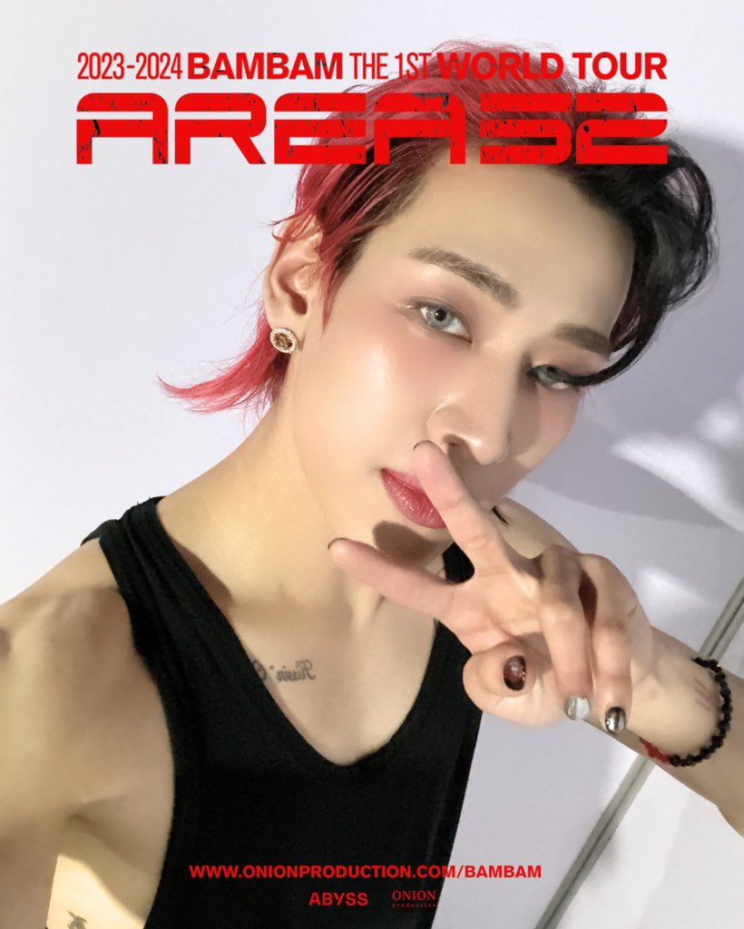 Can’t wait for BamBam to take the stage! Get ready to party Europe!🚀 2023-2024 BamBam THE 1ST WORLD TOUR [AREA 52] in Europe 📍24.03.22 Paris, France 📍24.03.24 London, UK 📍24.03.26 Frankfurt, Germany Official ticket link: onionproduction.com/bambam BamBam, an artist who leads