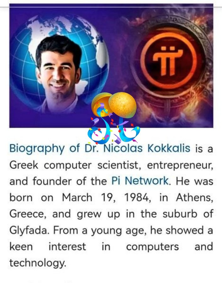 pi_dapp's tweet photo. 🎁 HOT HOT 🎁 
The soul of the @PiCoreTeam 😎

HAPPY BIRTHDAY to @nkokkalis  (19.03) 🎉🎉🎉

Make a wish and blow out candles. Your dream will come true! ❤❤❤

Please send the best wishes to him🙏🙏🙏
#PiNetwork
#Pioneers https://t.co/tcbj56UlRW