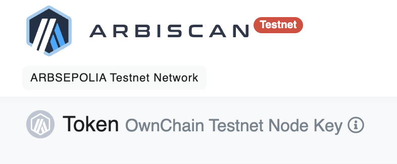 #OwnChain Test net Node Key NFT is working on <a href="/arbitrum/">Arbitrum</a> Sepolia. Let's go <a href="/ownlyio/">Ownly</a> $OWN! 🚀