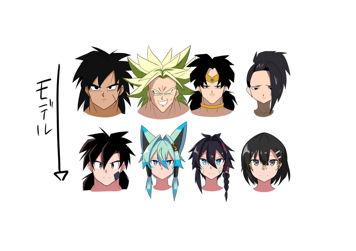 最近目の書き方を昔に戻したんだけど大分かわいいのでは? 