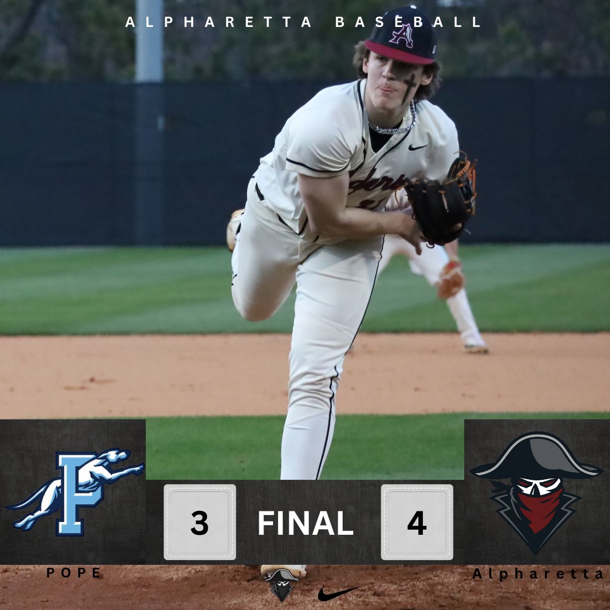RAIDERS WIN! Raiders defeat Pope at home and continue the series on Thursday at Pope #ForTheRetta #WinTheDay