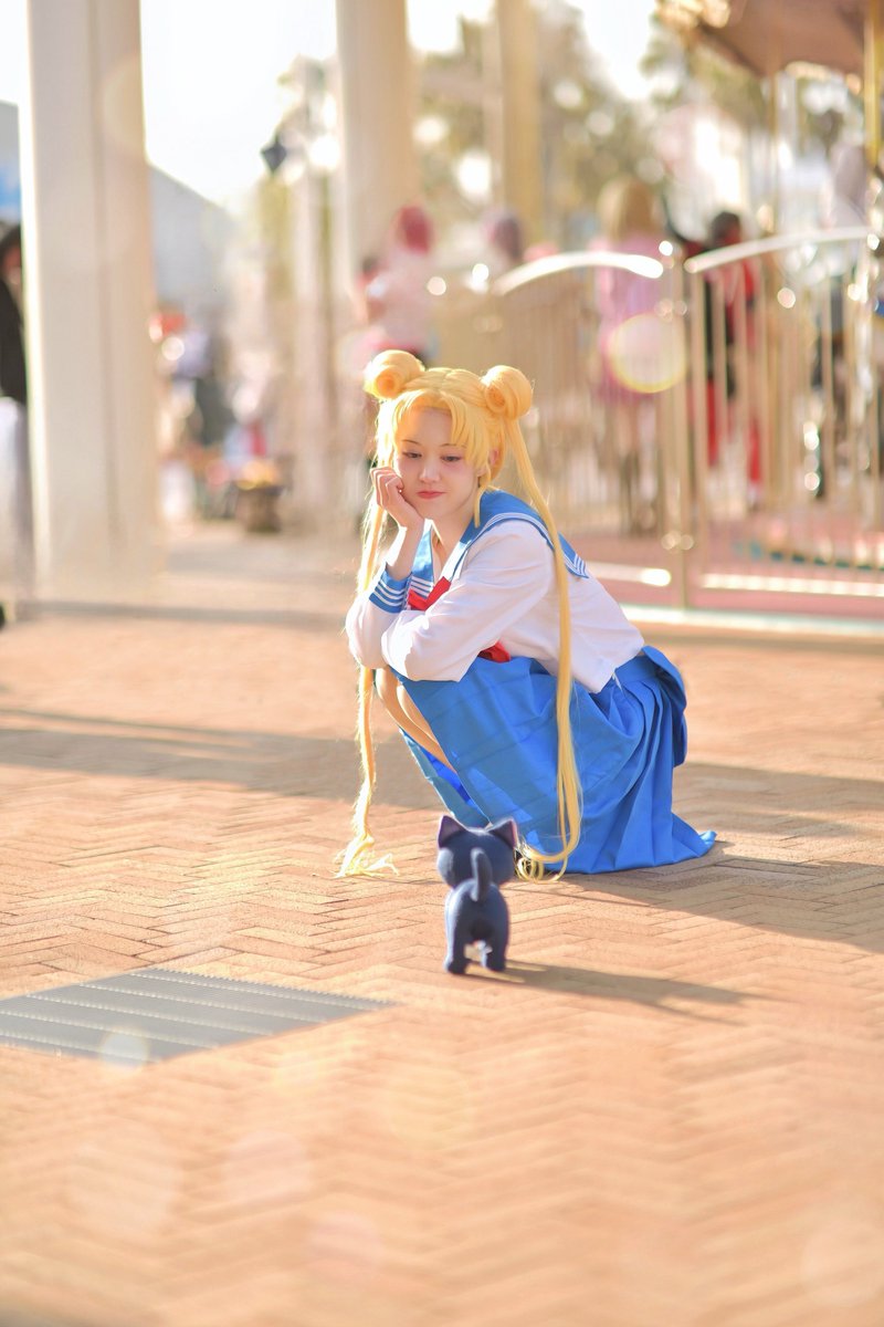 ⚠︎cosplay 美少女戦士セーラームーン 月野うさぎ ☾ 『ルナ
