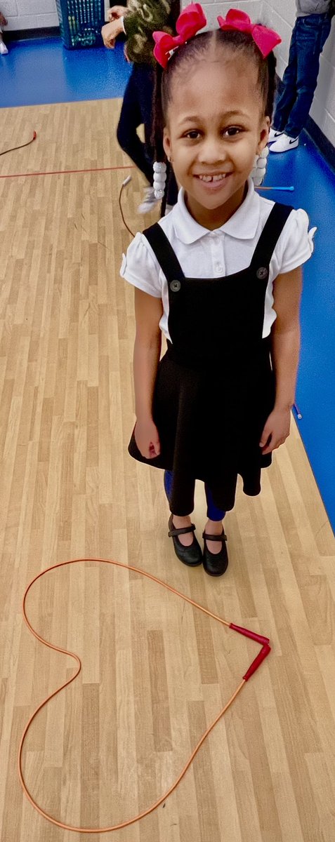 Our Students are loving ❤️ our jump rope lesson this week. We also talked about what it means to be a lifelong mover!