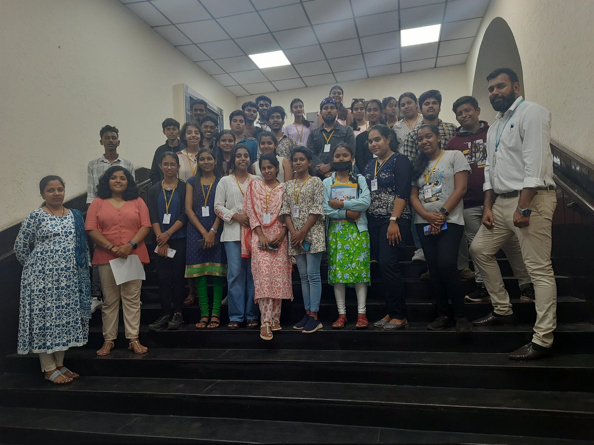 Museology students of DM's College visited the Museum along with their faculty as part of study trip and practical knowledge of Museum