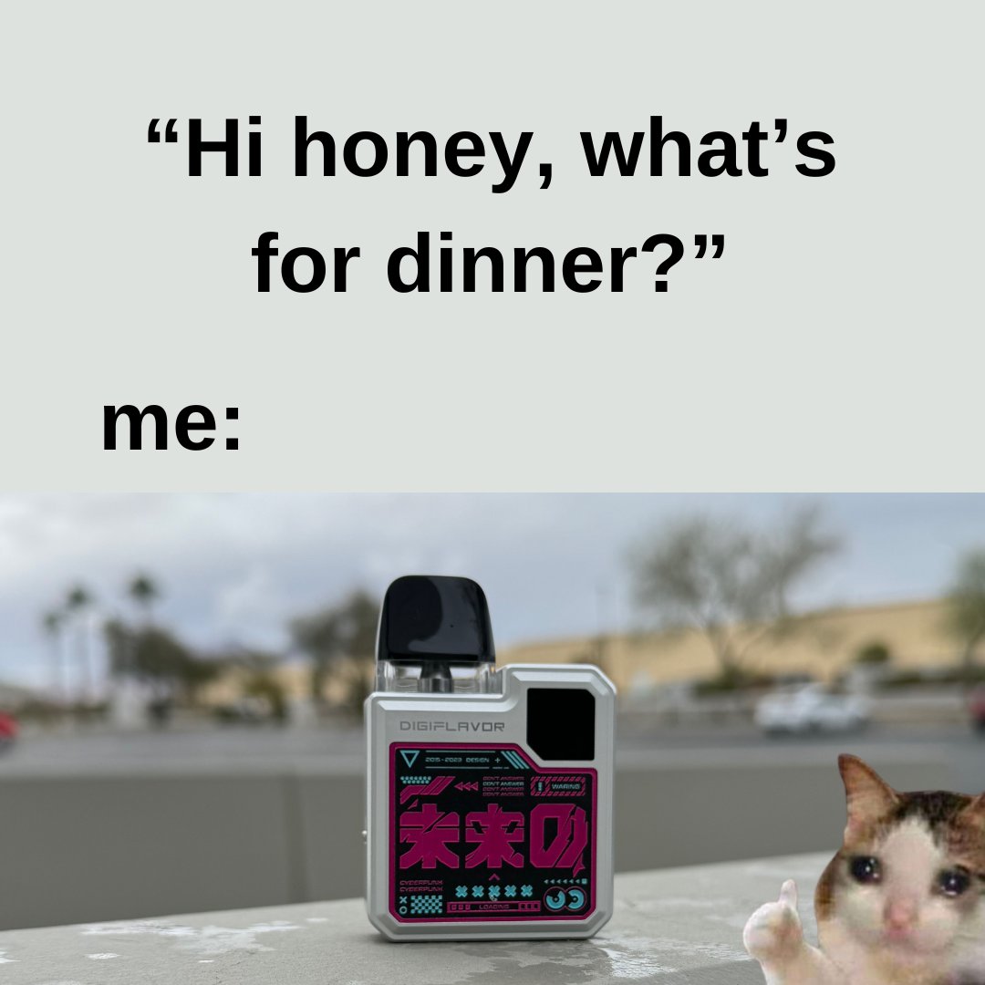 I think it counts!👀

#vape #geekvape #podkits #podkit #podsystem #kits #vapekits #vaping #dinner #fordinner #fordinnertonight