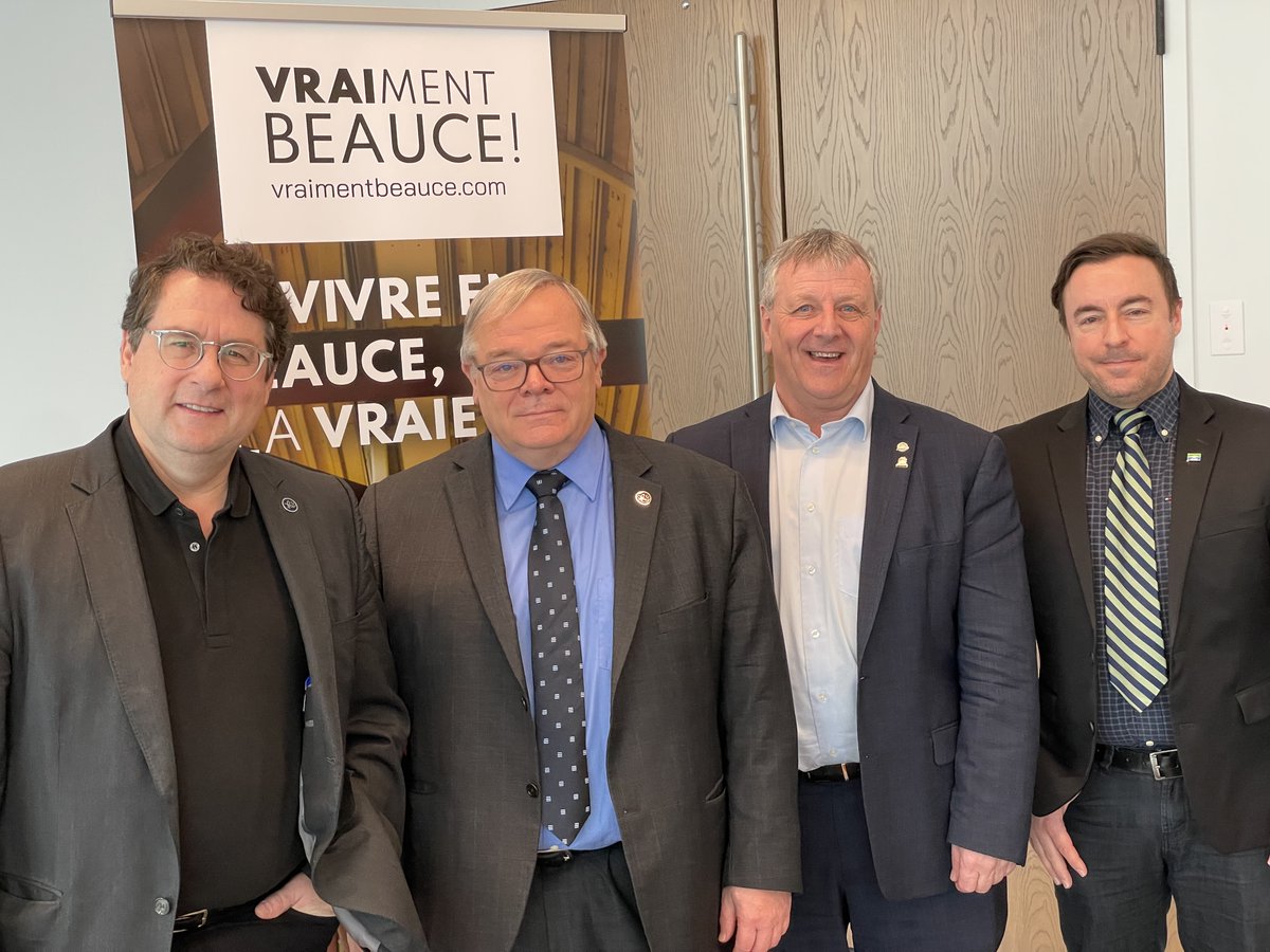 luc_provencal's tweet photo. 19/03/24 : Importante annonce de mon collègue ministre responsable #chaudapp, @BDrainvilleQc concernant le programme #actl dans la région 12. Pour #beaucenord, cela représente plus de 2.2M$ pour #mrcbeaucentre & #mrcnouvellebeauce. Photo : Archives de LP.
https://t.co/5fFxrK5LG6 https://t.co/QC9KlEZrb6