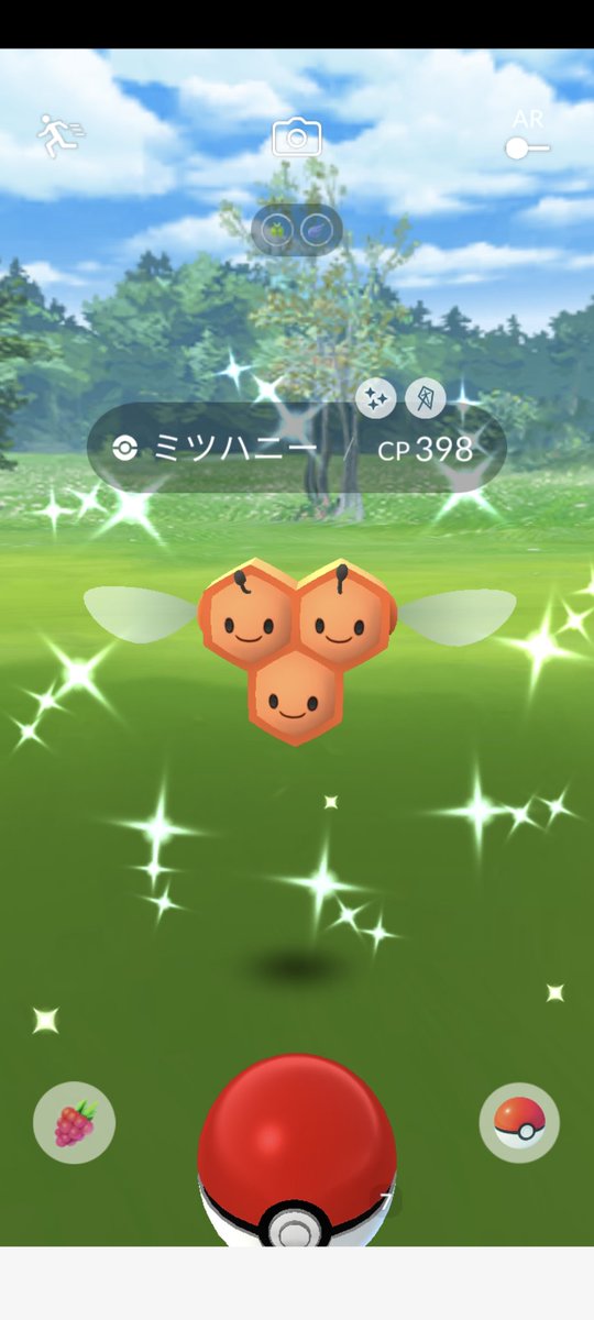 mirokutea's tweet photo. 先日、長男が無事に志望校合格しました！
今はその準備に追われています😅

そして、ニャビーのコミュデイ…開始30分前にミツハニーの色違いが…。
その後ニャビーの色違い出なくて出なくて、結局３体のみ😱
ツラかったー😱 https://t.co/INdW1fab0u