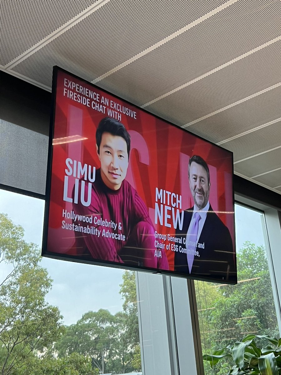 When u look up at your office and @SimuLiu is looking at you.