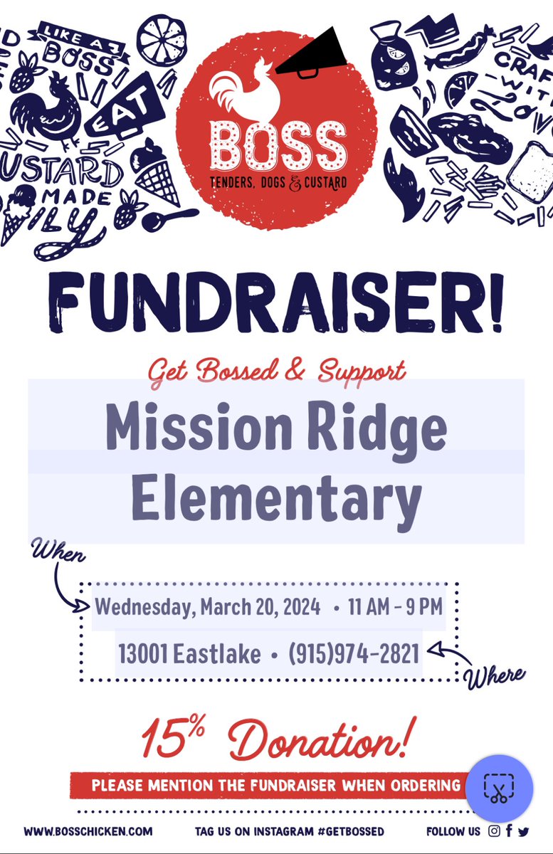 Let’s celebrate the beginning of our last 9 weeks of school. Help support your OWLS! Fill up the place! Come on OWLS! Show your spirit!
Dine in/drive thru, say hi!
#ManyMindsOneMission 
#VoxCorVita 
#TeachLikeAChampion