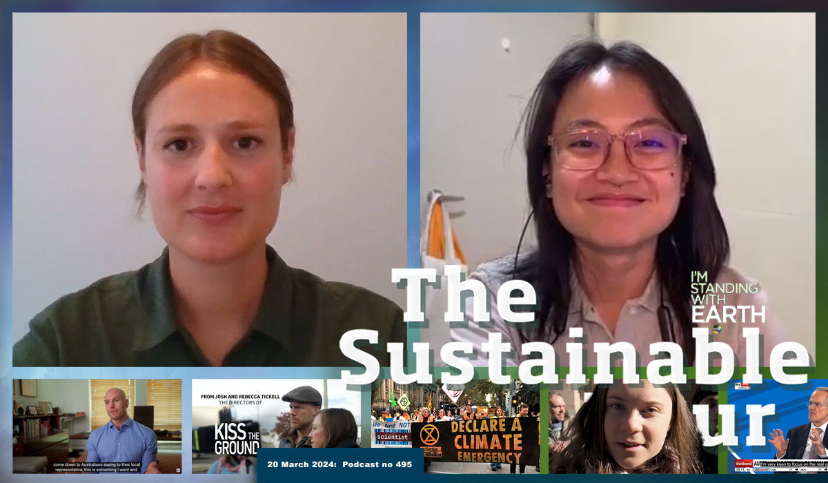 Discovering climate superpowers Guests in #TheSustainableHour no. 495 are RMIT peatlands carbon storage researcher Dr Sarah Treby and comms director Aroe Ajourni from Climate Action Malaysia, @KlimaAction → Listen:   climatesafety.info/wp-content/upl… → Notes: climatesafety.info/thesustainable…
