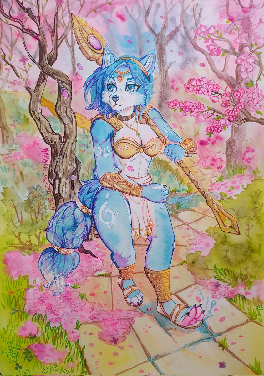 #Krystal #starfox 
Traditional comm