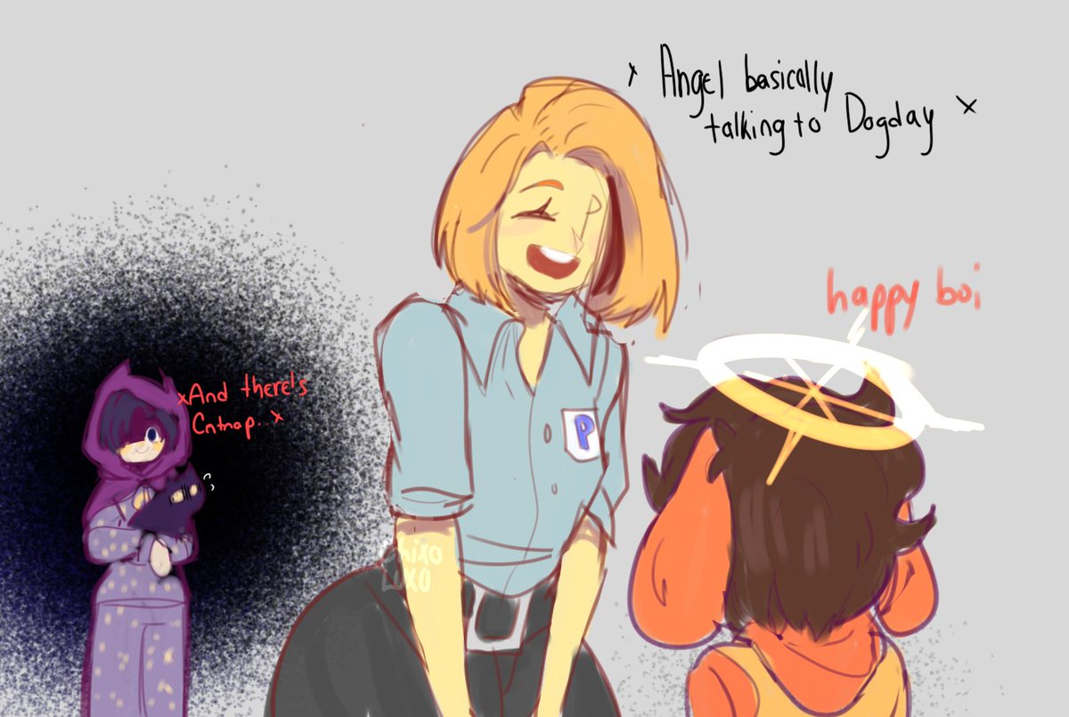JinxoAquixxo's tweet photo. Someone's feeling jealous~
#PoppyPlaytime3fanart #PoppyPlaytimeAngel #PoppyPlaytimePlayer #Catnap #DogDay https://t.co/dGbzz2UoTz