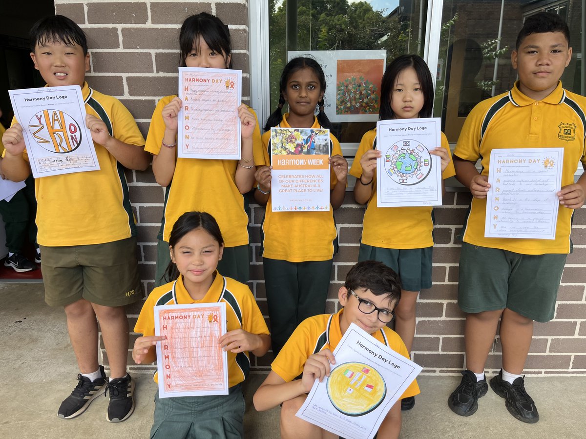It is almost Harmony Day! Students in 5/6D were inspired to create Harmony logos and poems! We can't wait to see teachers and staff all dressed up in orange to celebrate tomorrow!