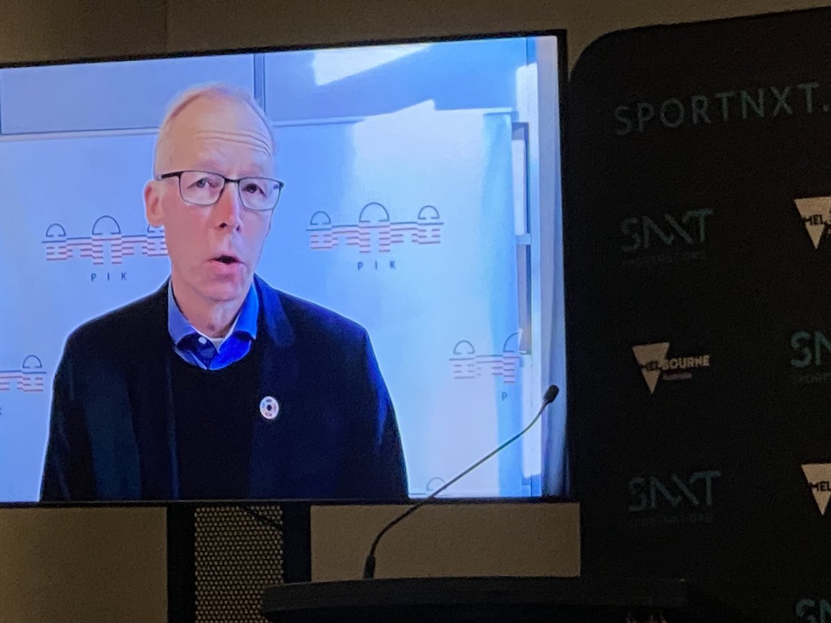 Best thing about <a href="/sportnxtau/">SportNXT</a> is one of my fav frameworks - the planetary boundaries - the other donut economics - in front of AUS sport decision makers. #regenerativesport #geeenplanetsport  💚🌏🤽🏼‍♀️