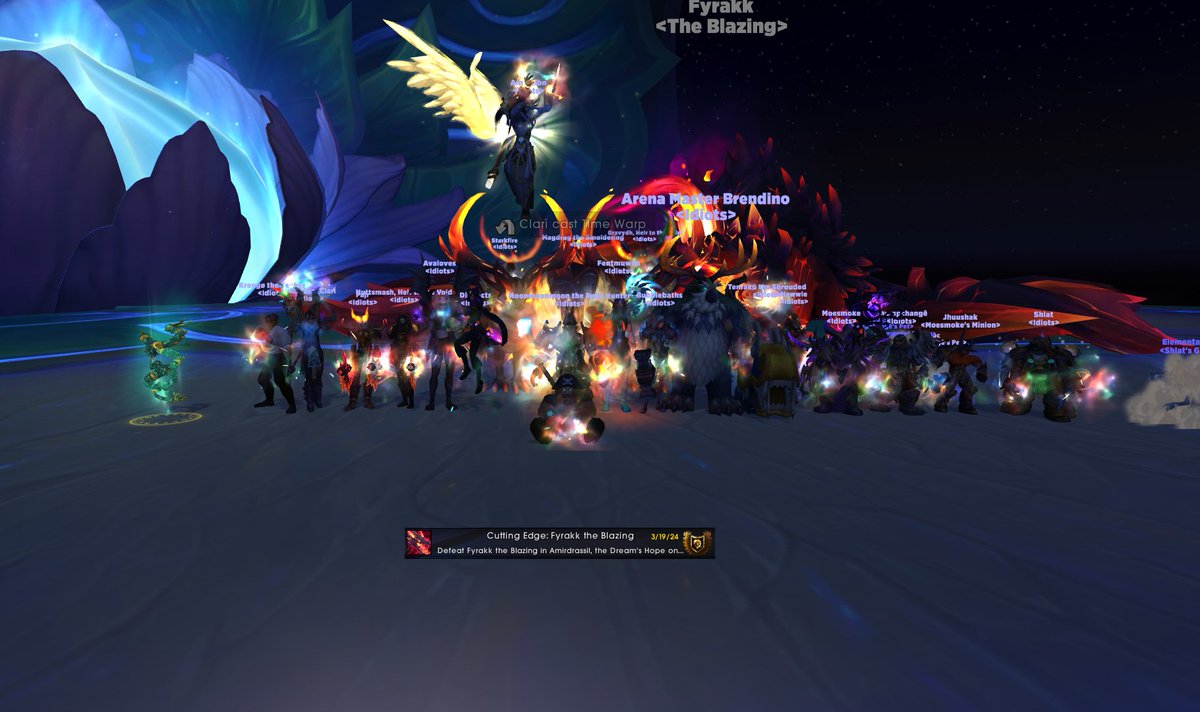 avalovesxo's tweet photo. AHHHH when i started playing wow last october i had no idea i'd love it so much! first tier and first CE, i love my guild :3 so thankful https://t.co/1VzRhsINnv