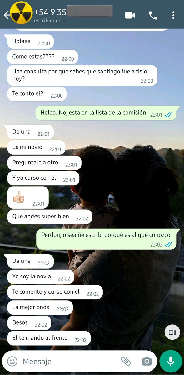 AgoDominguez's tweet photo. CHERNOBYL Está chequeado este nivel de toxicidad??  Fui desubicada por mamdar ese mensaje obsceno? 😂😂😂 NECESITO OPINIONES... (seguido del "👍🏼" no hay mas fotos de perfil de mi compañero en wpp y nos dejamos de  seguir de ig magicamente) https://t.co/hIKHYwP21O