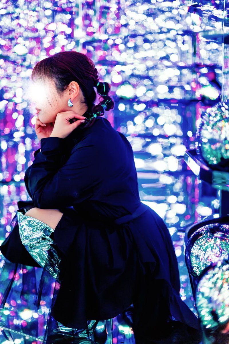 ladygrapher's tweet image. #teamLabBorderless 🪩