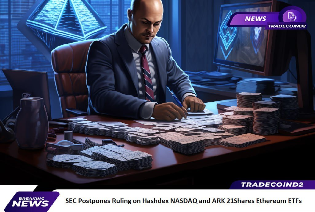 TradeCoinD2's tweet photo. Bitcoin News
March 20, 2024     
$BTC 62.755 $ETH 3.215

@TradeCoinD2

- SEC Postpones Ruling on Hashdex NASDAQ and ARK 21Shares Ethereum ETFs
This ETF, if approved, would include both spot ether and futures contracts in its portfolio. The decision to delay comes as the SEC seeks additional time to thoroughly evaluate the proposed rule change and the concerns it raises.

- Kyle Davies ‘not sorry’ for 3AC collapse, plans to avoid jail
Three Arrows Capital co-founder Kyle Davies appeared on a podcast and showed little remorse for his firm’s creditors and said he plans to avoid spending any time in a Singaporean prison.

- Justin Sun gets involved with SLERF: What’s cooking?
Justin Sun has donated the SLERF trading fees to affected holders.

- Kermit Token Surges 600x in a Day, Eyes on This New Dog Coin Set for Explosion
In the latest Solana meme coin explosion, a new Muppets show-themed token – Kermit (KERMIT) – has surged 600x in just 24-hours, but KERMIT price analysis suggests a new dog coin could be a better play.
