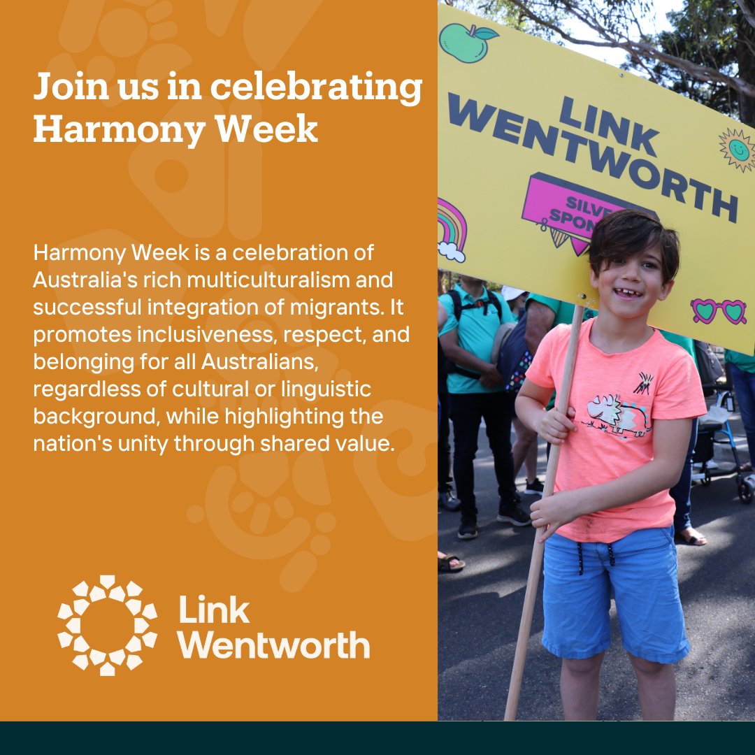 Celebrating #HarmonyWeek with a huge shout out for all the diverse cultures and traditions shared by our staff and Tenants. Fun fact: nearly half of us living in Australia have a migrant background.