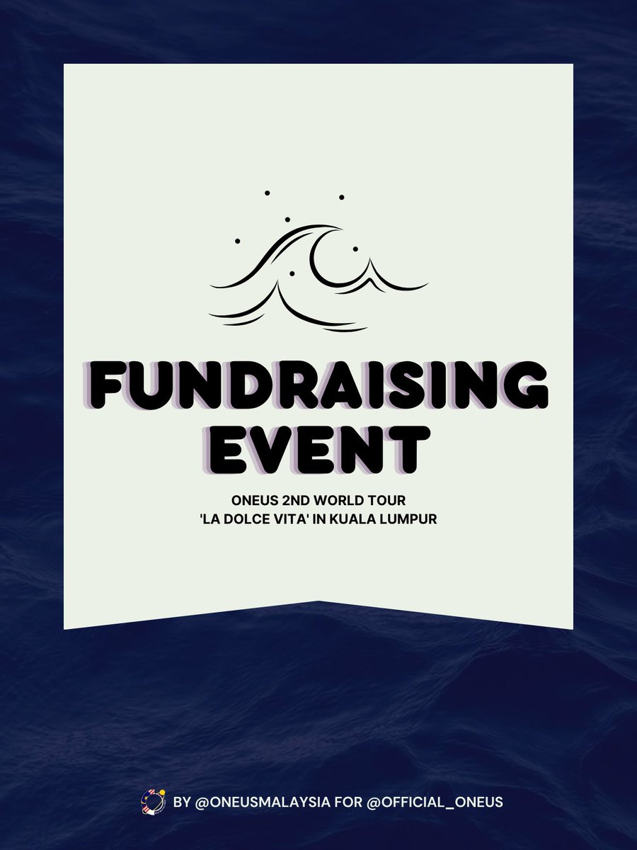 ONEUSMALAYSIA's tweet photo. [#ONEUSMY]

ONEUS 2ND WORLD TOUR
'La Dolce Vita' in Kuala Lumpur

🌏 FUNDRAISING EVENT for #ONEUSinMY
20 Mar 2024 | 11AM MYT
~ 19 Apr 2024 | 11PM MYT

✨️
- ONEUS welcome gifts
- ONEUS food support
- Fan events during concert

🔗 https://t.co/U4zgsVziYf https://t.co/BuU6fi7ANY