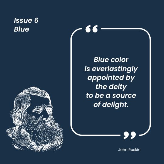 Issue 6: Blue is now live, with printable zines soon to follow. tinywrenlit.com/issue-6