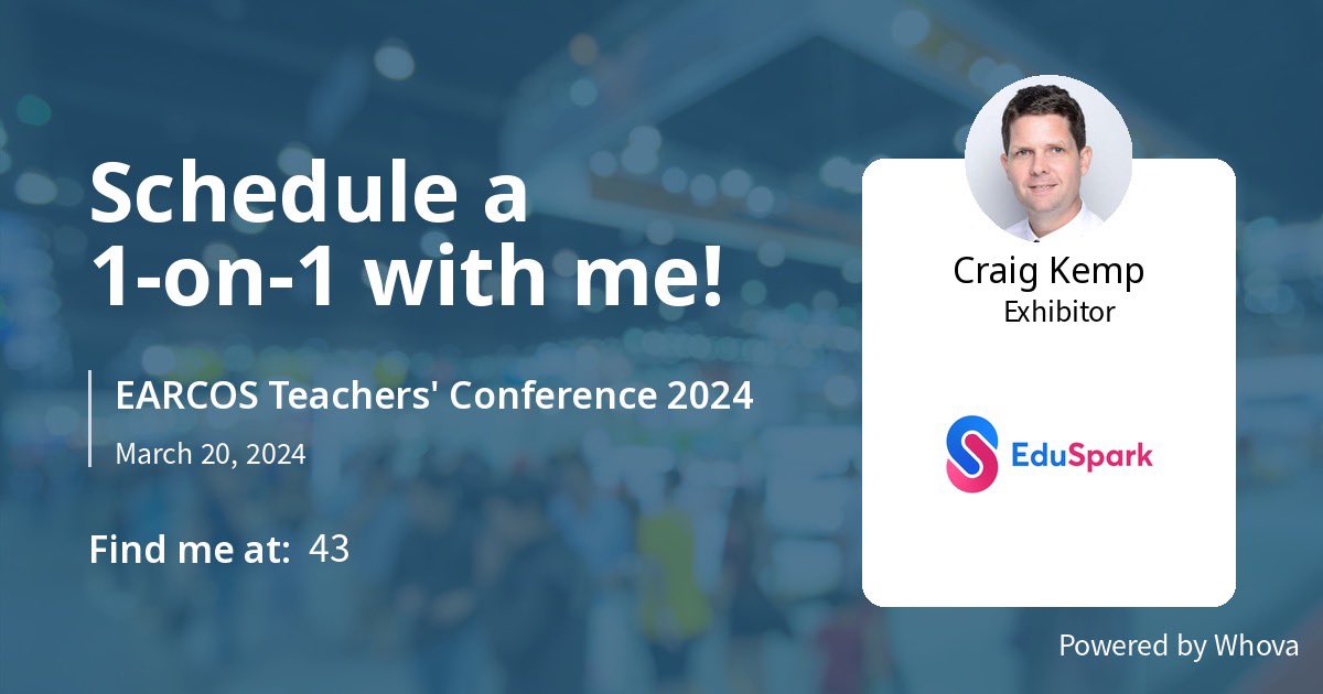 Excited to be at the @EARCOSORG teachers conference in Bangkok. Today I am visiting schools & Thur-Sat at the conference. If you are in Bangkok or attending the conference, let me know! Would love to meet & say hello! @EduSparkWorld #cpd #transformative #professionallearning